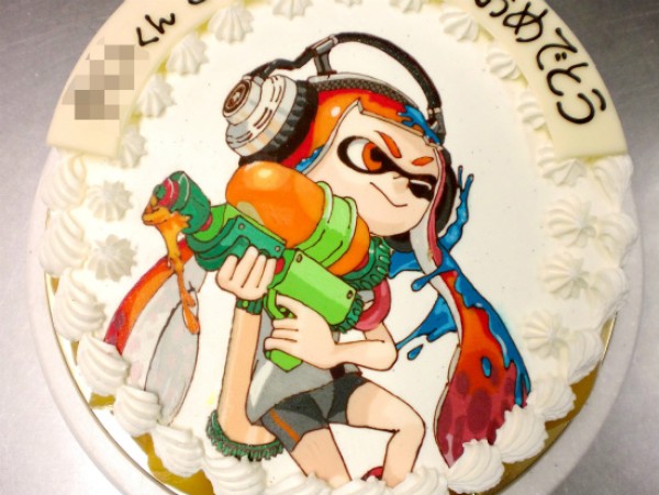 イラスト作成に2時間半･･･ケーキも出しっ放し？サムネイル